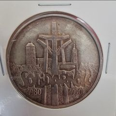 1990 poland 1 ounce silver coin