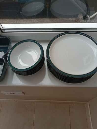 Denby dinner service