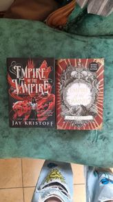 Signed Empire of the Vampire Books 1&2, Jay Kristoff