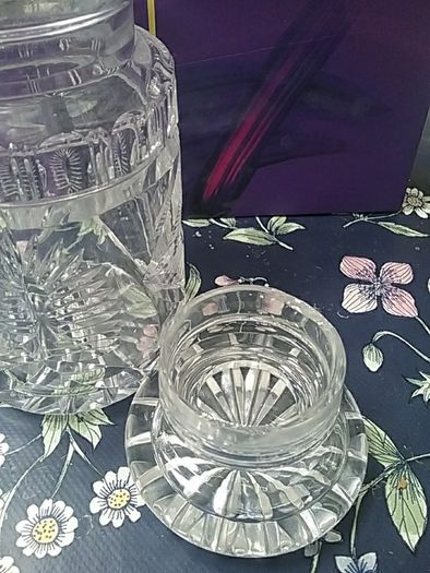 Cut Glass Bonbon Jar