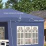 3 x 6m Pop Up Gazebo with Sidewalls and Storage Bag Image 5