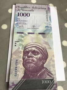 Venezuela Banknote 1000 Bolivares