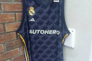 NEW Adidas Real Madrid Basketball Vest Mens 2XL XXL