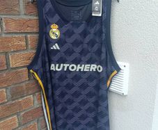 NEW Adidas Real Madrid Basketball Vest Mens 2XL XXL