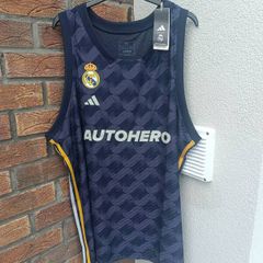 NEW Adidas Real Madrid Basketball Vest Mens 2XL XXL