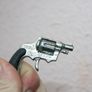 Vintage Miniature Toy Diecast Metal & Plastic Revolver Pistol Image 7