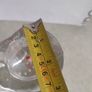 Kosta Boda Zweden Kjell Engman design vintage RED Ice glass candle holders / sticks. Image 4