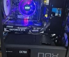 Custom Pc Intel I9 13900, 8gb Rtx5050, 16gb Ddr4 Corsair Ram