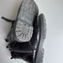 Little Diva Black Patent Ankle Boots UK 13, EU 32 Image 7