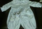 Boy's Cristening Suit. size-0-3 months