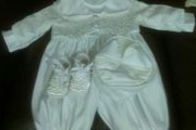 Boy's Cristening Suit. size-0-3 months