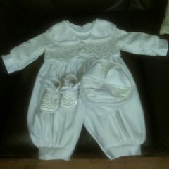 Boy's Cristening Suit. size-0-3 months