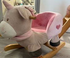 Wooden Baby Rocking Animal Unicorn