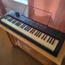 Electronic Piano Keyboard 61 Keys Black Image 2