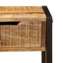 Sideboard with 3 Drawers 110x35x75 cm Solid Mango Wood Image 7