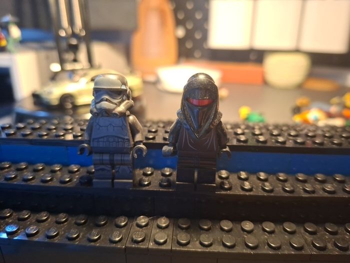 Lego shadow trooper and dark guard, star wars