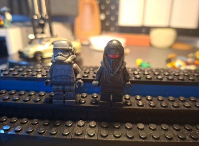 Lego shadow trooper and dark guard, star wars