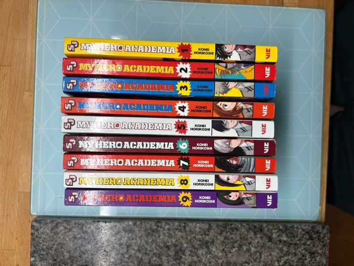 My Hero Academia 1-9