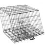 BRAND NEW medium dog crate in black 91cm - kennel - cat rabbit chinchilla cage - pet carrier Image 7