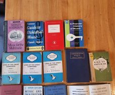 Musical Books X 14 Vintage And Some First Edition. Mostly In Good Condition.  See Photos For Same.