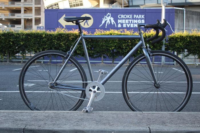 Silver single speed