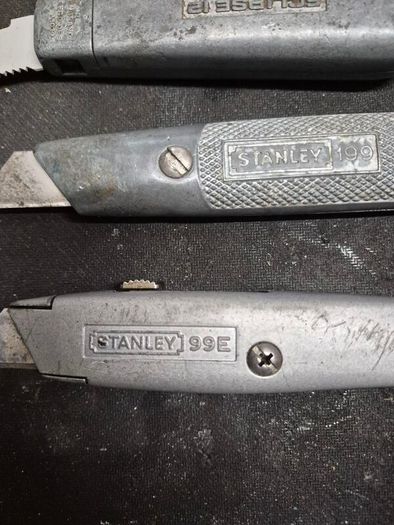 3 x Stanley Knife and Pad Saw