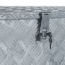 Aluminium Box 110.5x38.5x40 cm Silver Image 4