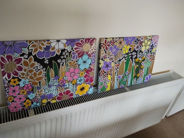 Original painting , 2 pictures