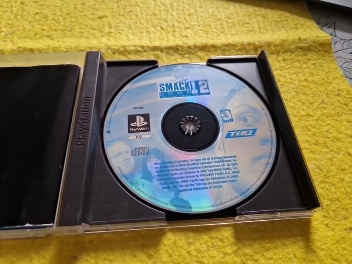 Smack Down 2 PlayStation1 Ps1 PlayStation2 Ps2 Games Original