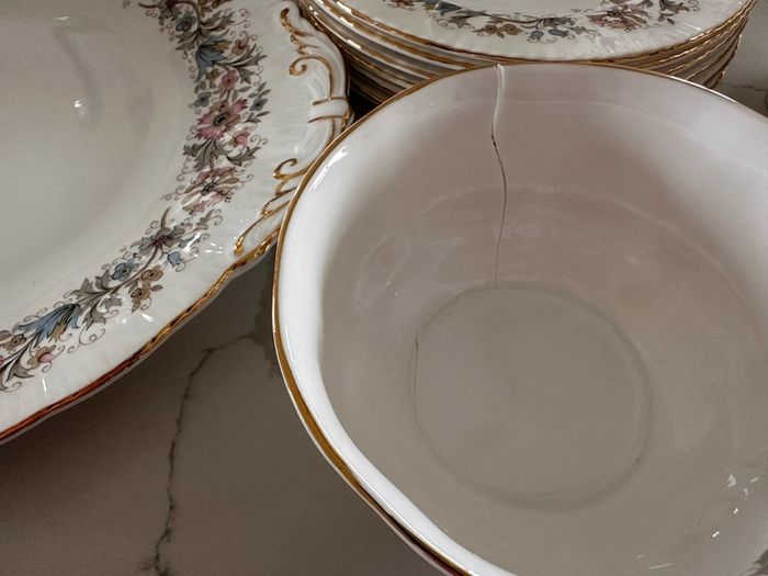 Paragon Fine Bone China Meadowvale Tea & Coffee Service  Royal Warrant 6 Place Setting