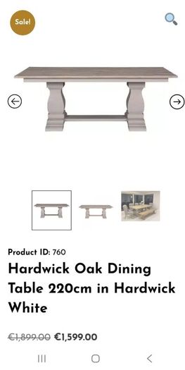 Dining Table and Chairs