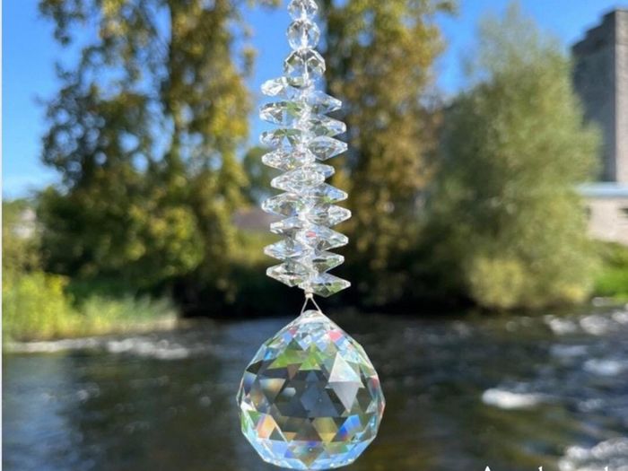 Suncatchers, Crystal, Gemstone, Birthstone, Guardian Angel Sun Catchers