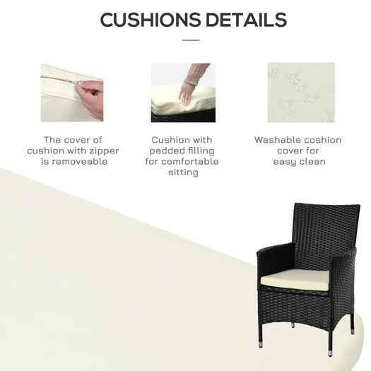 2 Pc Rattan Chairs Set (free Shipping)