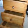 Antique Pine Study Desk Image 4