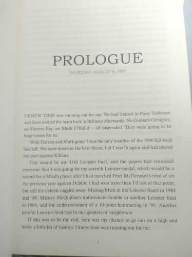 Martin O'Connell autobiography