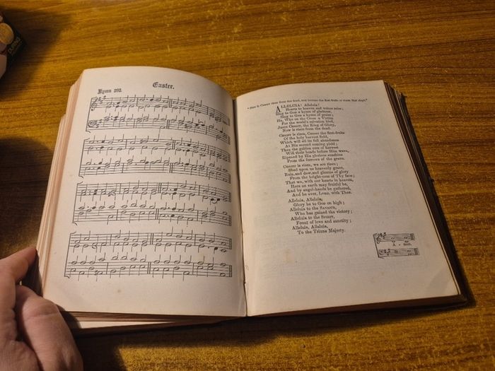Antique 1861Hymns Ancient and Modern William Henry Monk