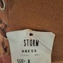 BNWT Naanaa Storm brown suede imitation mini dress size UK8 EU36 Postage included Image 8