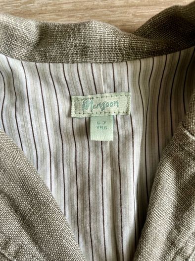 Monsoon linen blazer, 6/7y