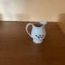 Vintage Arklow Pottery Ireland Cream Jug / Milk Jug, Spinning Wheel Scene Image 3
