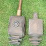 Antique Vintage Pair of Buggy Carriage Lamp Candle Lanterns Image 4