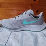 2019 nike air zoom pegasus 37 Size 4.5 eu 38 grey/blue in excellent condition Image 4