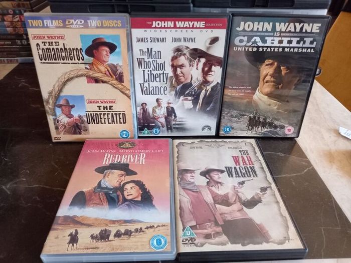 Western Movie Dvd Collection Bundle Classic Vintage Films Magnificent Seven True Grit The Alamo Etc