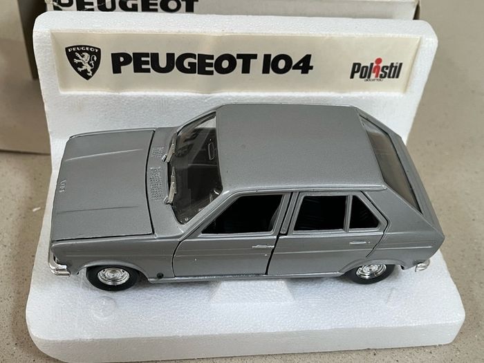 Peugeot 104 Scale 1/25 Polistil Year 1974 Very Rare