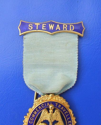 Royal Commercial Travellers Schools (Pinner) - STEWARD medal (excellent condition)