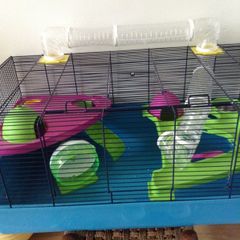 Large cage for hamster/ gerbils/ mice/ Guinea pigs . Cage accessories