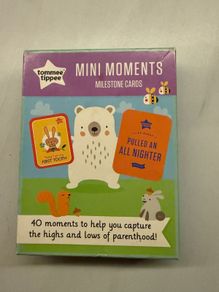 Milestone cards Tommee tippee mini moments