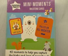 Milestone cards Tommee tippee mini moments