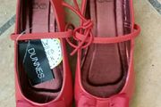 BNWT RED size 13 Ballet Pumps/Shoes