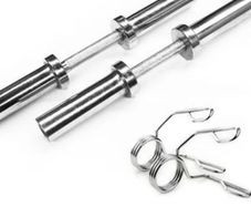 brand new set of olympic dumbbell handles +collars