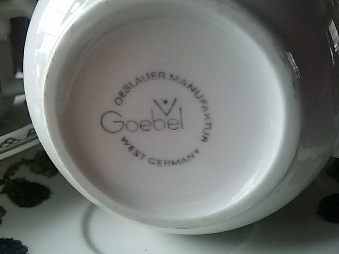 Goebel Tea Cups & Saucers